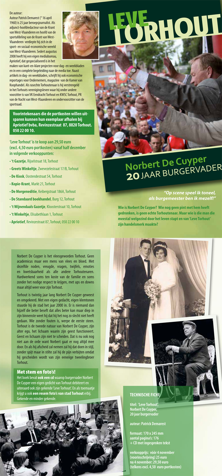 Norbert De Cuyper 20 jaar Burgemeester